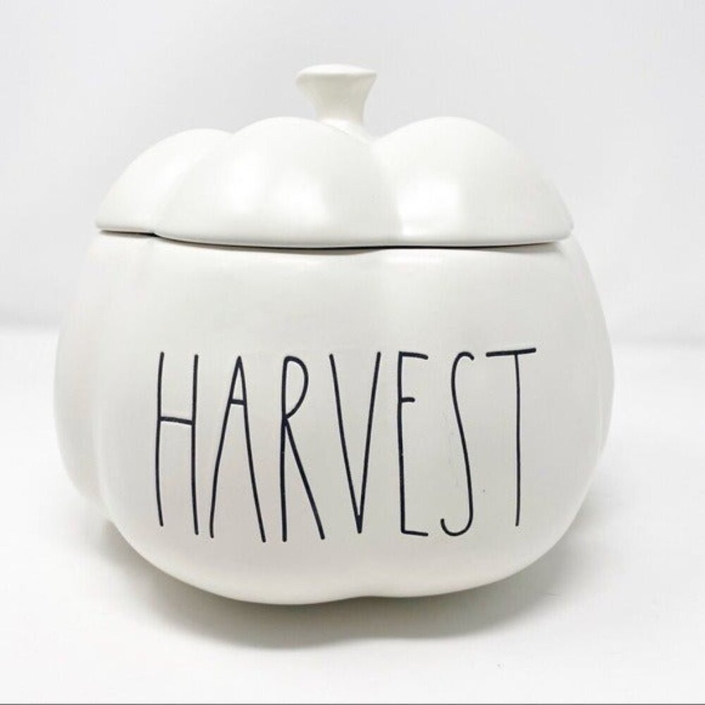 Rae Dunn Harvest Pumpkin Storage NEW